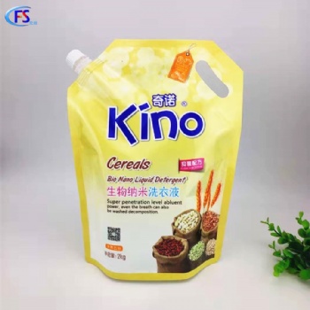 500克 1000克 2000克食品自立吸嘴袋子面酱洗衣液洗洁精消毒水袋