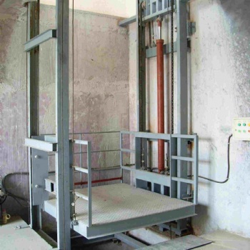 北京货梯液压升降平台厂房简易导轨式货梯1吨2吨3吨5吨仓库货运升降机