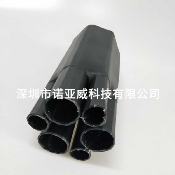 热缩六芯指套，六芯指套，收缩倍率高，内壁自带热熔胶，密封效果