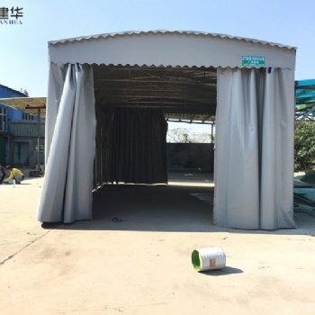 舟山仓库推拉储存蓬 工地临时推拉蓬定做