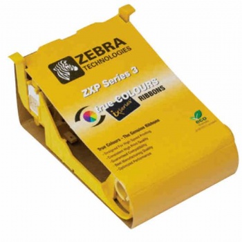 斑马原装ZXP3C证卡机彩色带800033-340CN