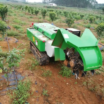 操作简单农用田园管理机 省力便捷遥控除草旋耕机 开沟施肥一体机