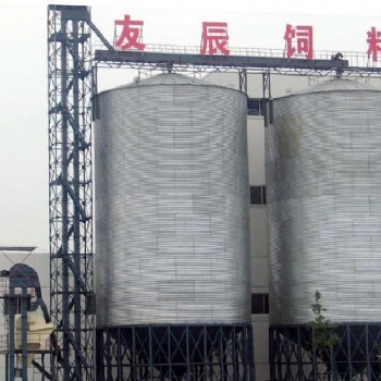 粮仓系列螺旋钢板仓网仓大型饲料机械设备