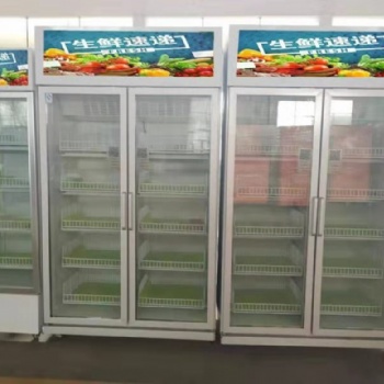 广州社区蔬菜水果团购自提柜 自动售卖机