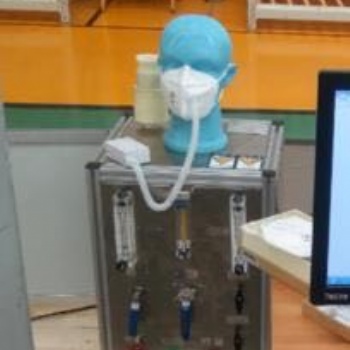 医用口罩呼吸阻力气密性试验机