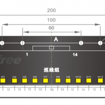 天津阿备默机器人 AGV16路磁导航传感器