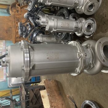 不锈钢无堵塞立式排污泵 100WQP-50-7-2.2KW大流量低扬程离心泵 潜水排污泵
