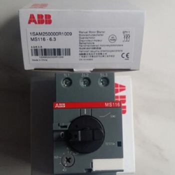 ABB马达断路器MS116-25电动机启动原装正品现货直发