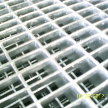 热浸锌压入式钢格板（格栅板） 小横条格栅板
