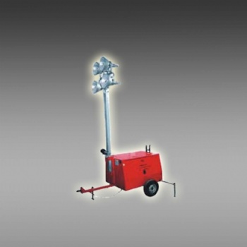 拖拉式移动照明灯塔 拖车式照明车 大功率高杆发电照明车