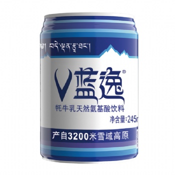 牦牛乳天然氨基酸含乳饮料 V蓝逸牦牛乳乳清饮料