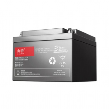 山特（SANTAK）C12-26 山特UPS电源电池免维护铅酸蓄电池 山特城堡电池