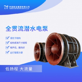 全贯流潜水泵QGWZ