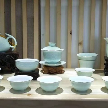 端午节礼品茶具定制，银行国庆节礼品陶瓷茶具
