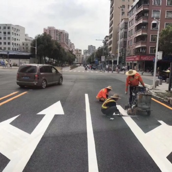 深圳市政工程承包、马路标线、沥青路划线、交通斑马线减速标线
