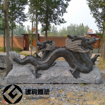 中国龙石雕大理石雕刻龙雕塑厂家出售加工
