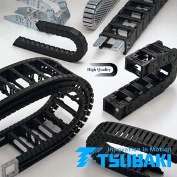 日本椿本佳宝来TSUBAKI电缆拖链全系列支撑软管及导向