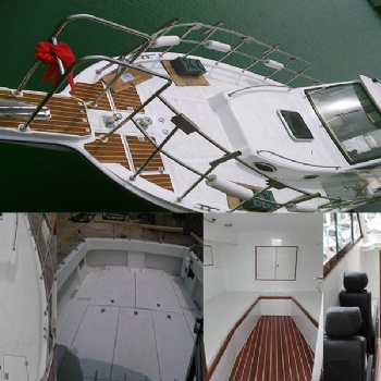 不差钱款高配钓鱼船玻璃钢13米高端钓鱼船私人海钓艇厂家