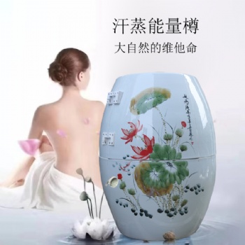 活瓷能量缸蒸缸 负离子养生缸美容院磁疗熏蒸缸 产后修复养生瓮