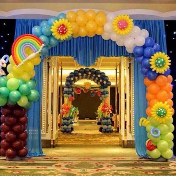 福州生日气球布置策划福州游戏暖场嘉年华活动策划布置