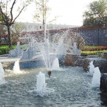 公园喷泉水景设计安装及维护保养