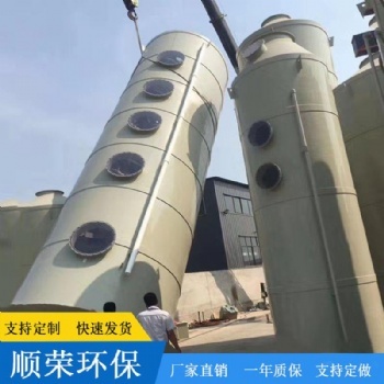 河北顺荣环保 喷淋塔废气处理设备 厂家