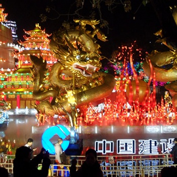 重庆灯会重庆雨沫工程景观策划制作