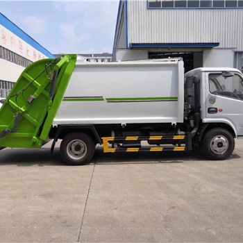 东风多利卡压缩垃圾车-8方压缩垃圾车