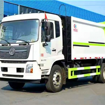 东风压缩式垃圾车-东风10方压缩式垃圾车