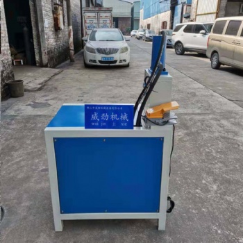 威劲机械液压机型号：S1-RO63，加工厚度1.0MM以内