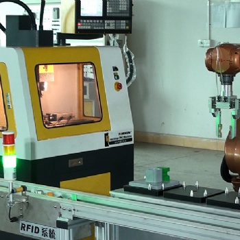 智能制造生产线机器人上下料实训系统数控铣床FW02