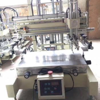 青岛市铝板丝印机厂家青岛铁板网印机木板丝网印刷机促销