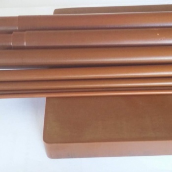 大量销售深圳诺威PI板 进口耐高温PI棒 棕色聚酰亚胺棒