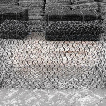 现货高热镀锌石笼网 定制护岸固堤格宾网 格宾笼铅丝石笼网