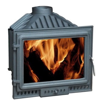 欧式嵌入式真火壁炉家用取暖烧柴冬季别墅客厅全铸铁燃木取暖器