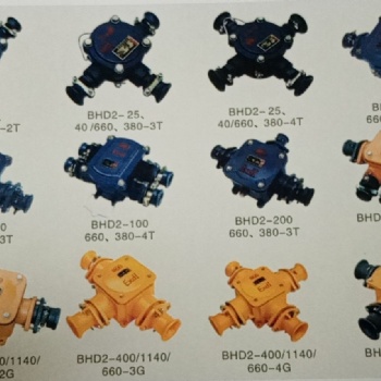 BHD2系列矿用隔爆型低压电缆接线盒