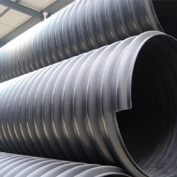 HDPE钢带增强螺旋波纹管市政排污排水DN500（8千牛，10千牛，12.5千牛）