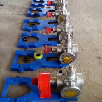 宏润食品级齿轮泵厂家-供应YCB-50/0.6型不锈钢圆弧齿轮泵