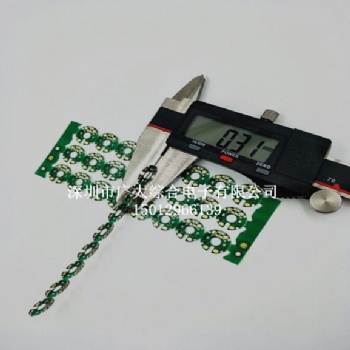 深圳PCB双面板厂家专注0.1-0.6MM的超薄电路板制作