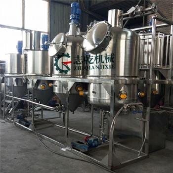 毛油精炼的方法精炼设备 山茶油精炼设备都有哪些 郑州精炼设备厂