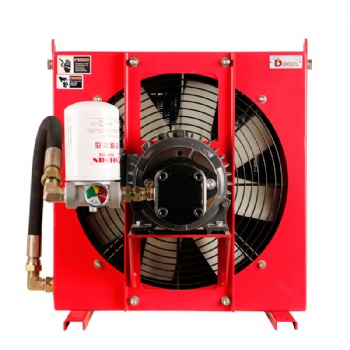 东旭液压风冷却器一体式自吸独立循环DXZX系列散热器减速机冷却器