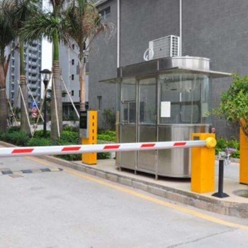 黄岛停车场道闸安装自动智能车牌识别系统
