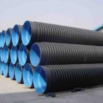 新疆HDPE聚乙烯双壁波纹排水管