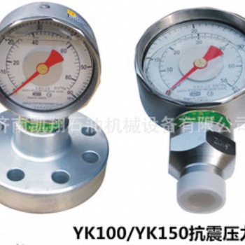 YK150双刻度抗震压力表