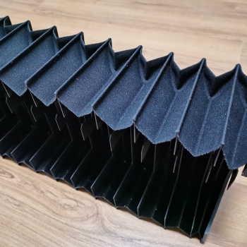 广宏山迪能 大族激光切割机耐高温阻燃护罩 伸缩式风琴防护罩