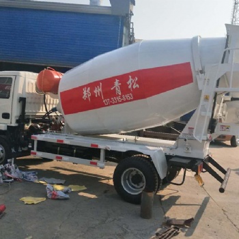 道路修补小型搅拌运输车3方混凝土搅拌车上装水泥罐车厂家