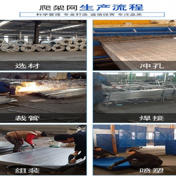 新型全钢建筑爬架网镀锌板材质防火通风
