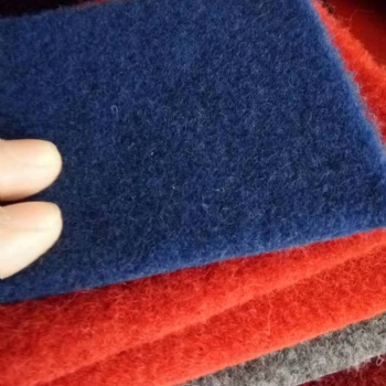 蓝色拉绒地毯卷材 蓝色拉绒展毯 蓝色展毯