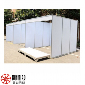 快速展架临时搭建网红直播间摊位展示架铝材办公室隔墙隔断展板