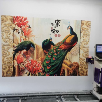 众合智能大型3D广告壁画打印墙绘机全自动墙体彩绘机器